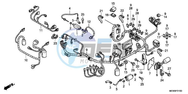 WIRE HARNESS/ IGNITION COIL