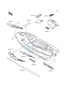 JH 750 A [750 SS] (A1-A4) [750 SS] drawing DECALS-- JH750-A1- -