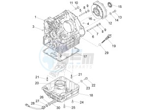 Audace 1400 Carbon 1380 (NAFTA) drawing Crankcases I