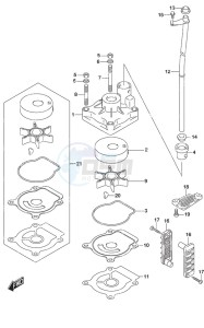 DF 60A drawing Water Pump