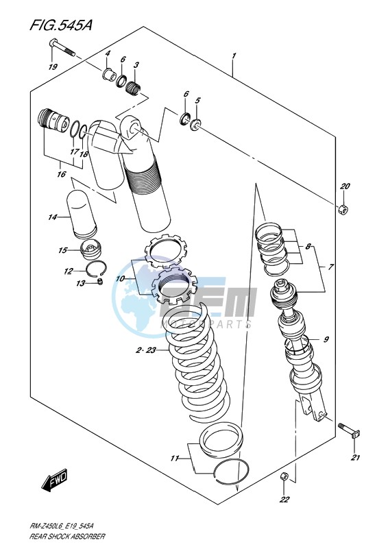 REAR SHOCK ABSORBER