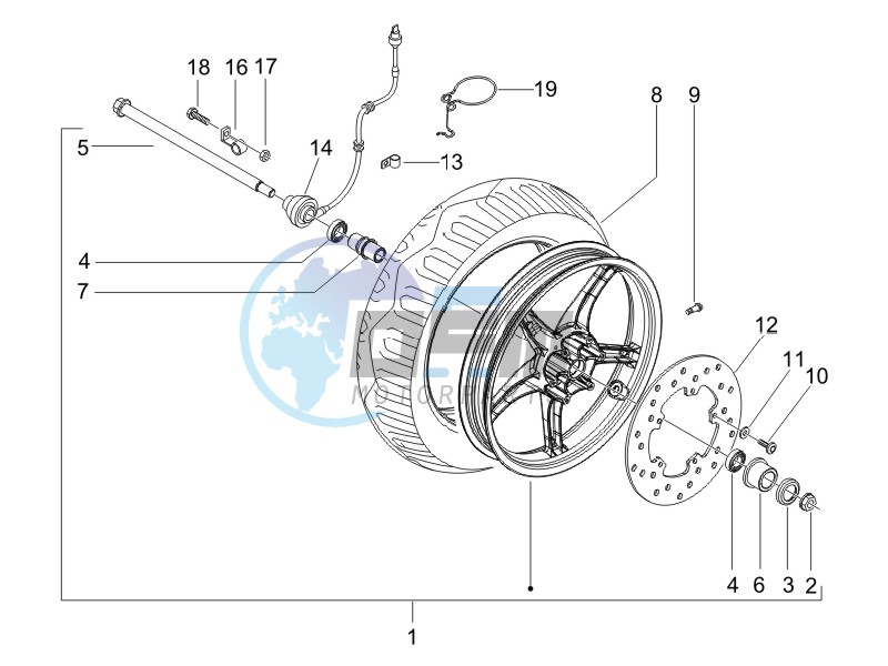 Front wheel