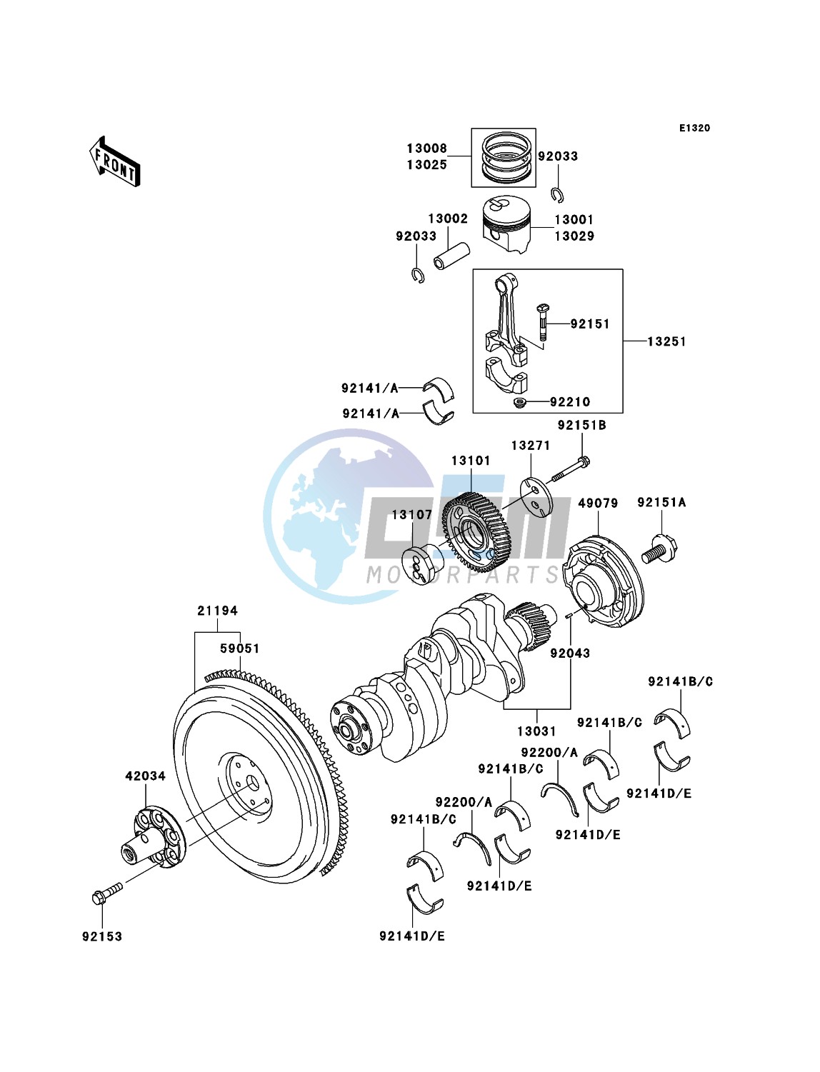 Crankshaft/Piston(s)