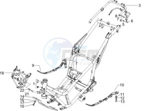 X9 500 Evolution 2006-2007 (USA) drawing Frame bodywork