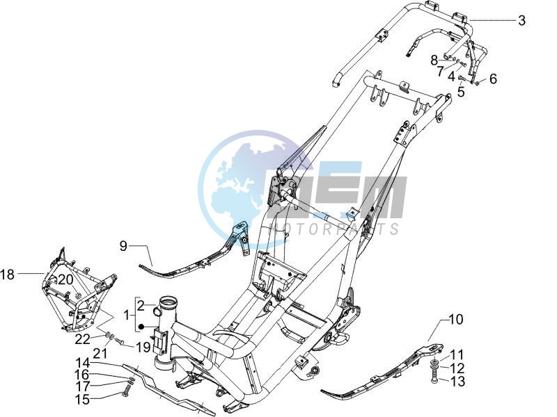 Frame bodywork