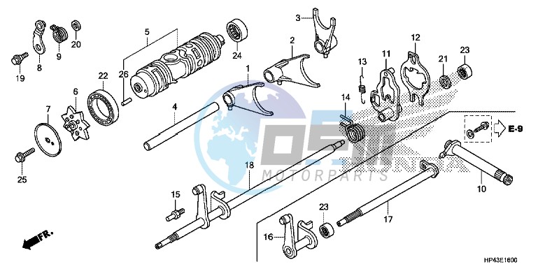 GEARSHIFT FORK