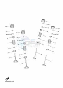 YZ250F (BSB2) drawing VALVE