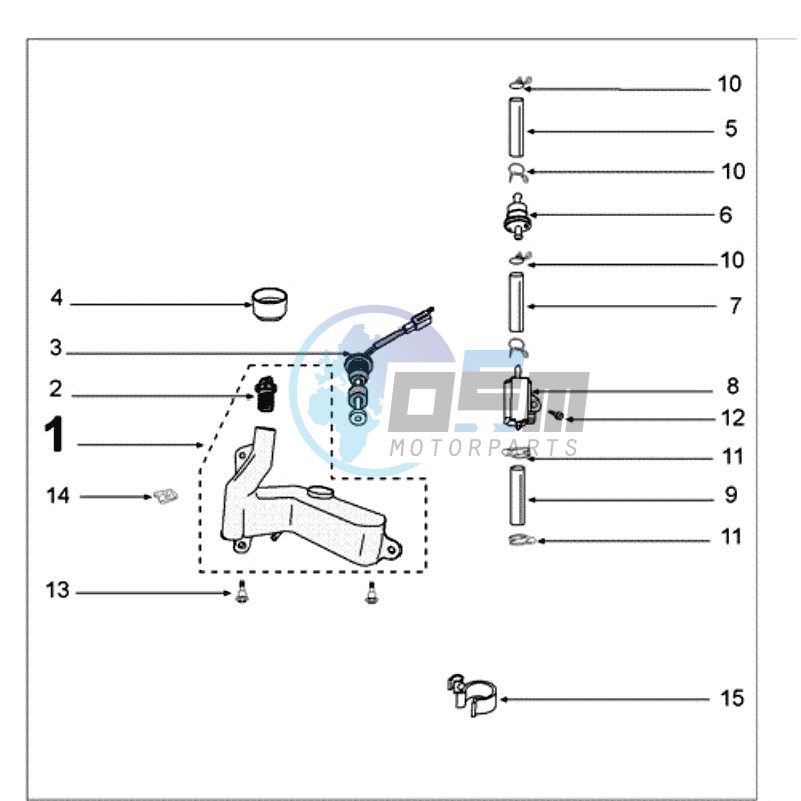 OIL TANK / OIL PUMP MIKUNI