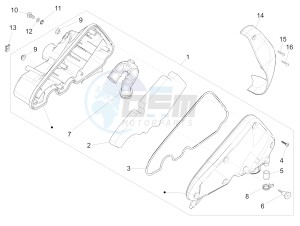 FLY 50 4T 4V USA (NAFTA) drawing Air filter