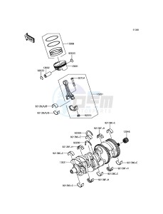 NINJA H2R ZX1000YHF EU drawing Crankshaft/Piston(s)