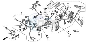 XL700V drawing WIRE HARNESS