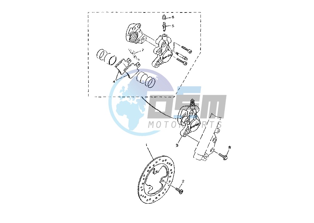 FRONT BRAKE CALIPER