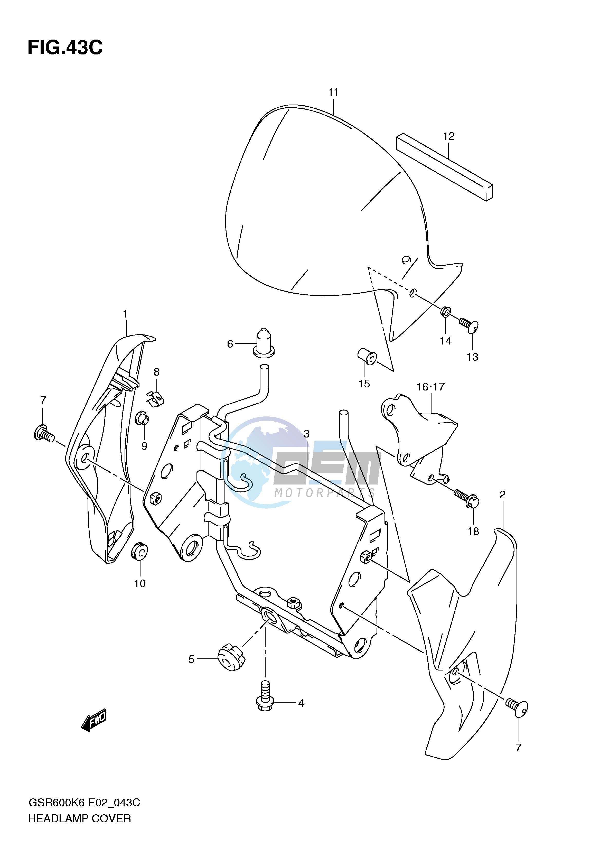 HEADLAMP COVER (MODEL L0)