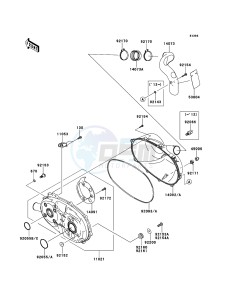 MULE_610_4X4 KAF400ABF EU drawing Converter Cover