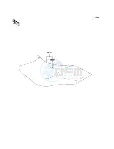 ZR 750 H [ZR-7S] (H1-H5 H5 CAN ONLY) drawing SEAT