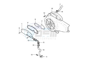 Liberty 4T RST 50 drawing Secondary air system