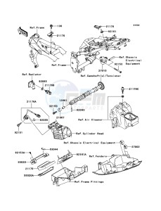 Z750S ZR750K6F FR GB XX (EU ME A(FRICA) drawing Fuel Injection