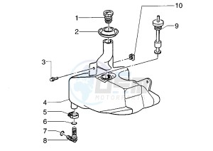 Zip 50 SP drawing Oil tank