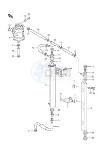 DF 140 drawing Fuel Injector