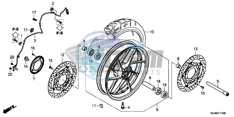 FRONT WHEEL