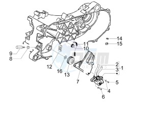 Liberty 50 2t moc drawing Oil pump