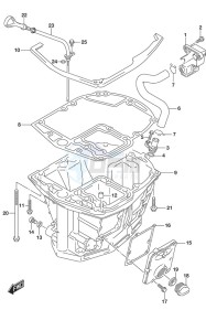 DF 150 drawing Oil Pan