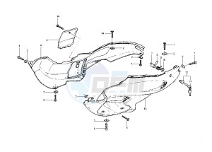 Runner POGGIALI 50 drawing Side covers