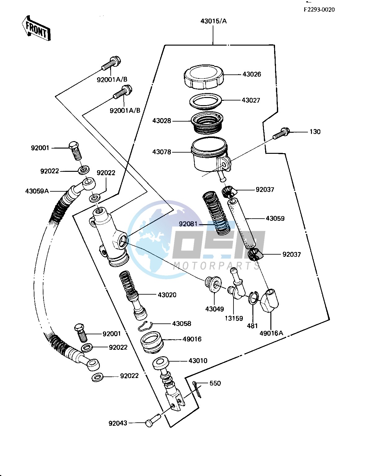 REAR MASTER CYLINDER