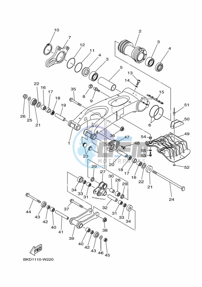 REAR ARM