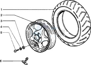 ET2 50 drawing Front wheel