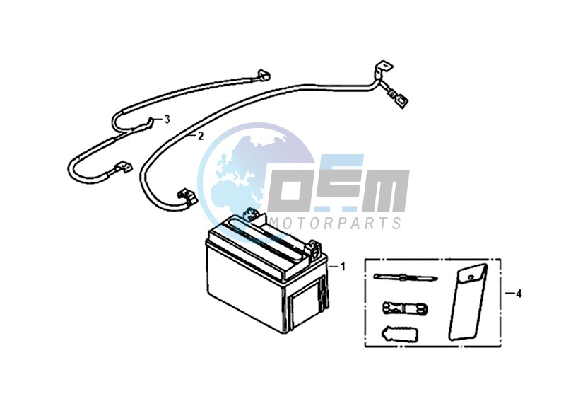 BATTERY / TOOLKIT