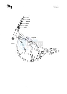 KZ 750 N [SPECTRE] (N1-N2) [SPECTRE] drawing FRAME