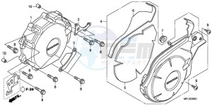 CBR1000RA9 France - (F / ABS CMF MME) drawing A.C. GENERATOR COVER (CBR 1000RA)