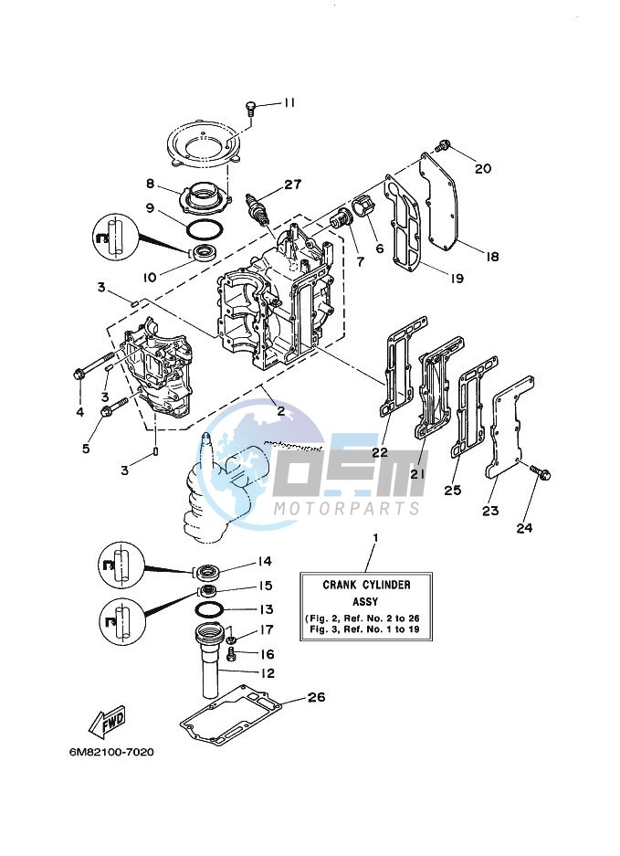 CYLINDER--CRANKCASE