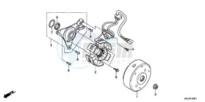 CRF100FC drawing GENERATOR (CRF100F)