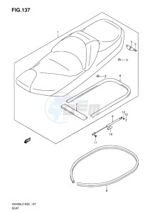 AN400 BURGMAN EU-UK drawing SEAT