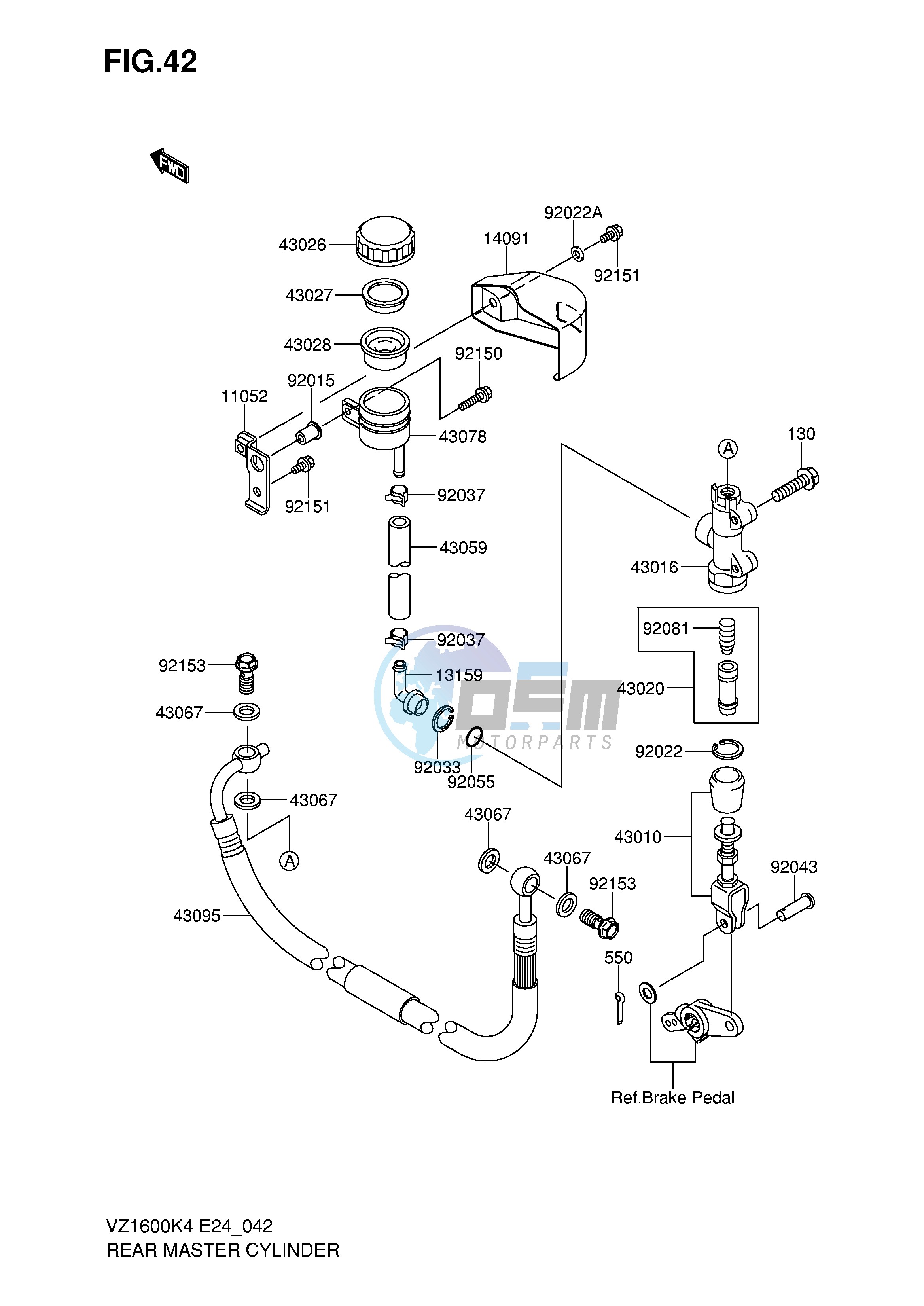 REAR MASTER CYLINDER