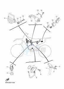 WR250F (BAK4) drawing ELECTRICAL 1