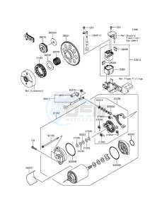 VULCAN 900 CLASSIC VN900BGFA GB XX (EU ME A(FRICA) drawing Starter Motor