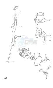 DF 9.9B drawing Oil Pump