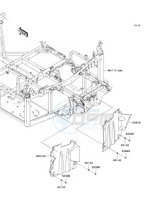 KRF 750 D [TERYX 750 4X4] (D8F) D8F drawing FLAP