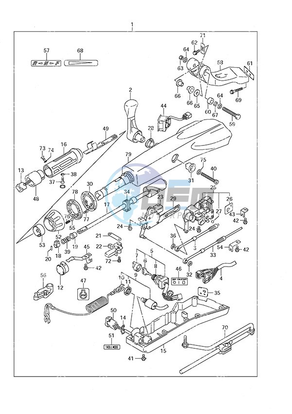 Tiller Handle