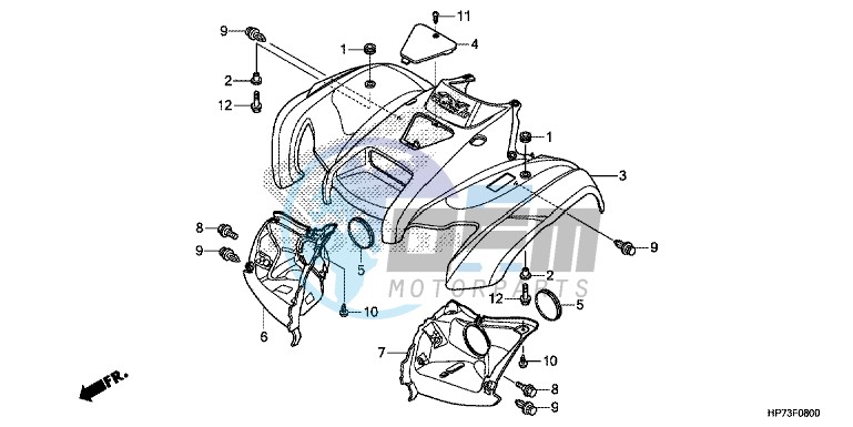 FRONT FENDER