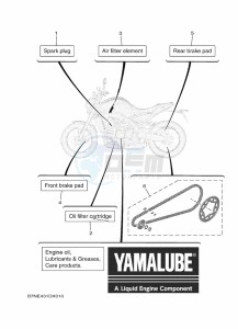 MT-09 MTN890-U (BMR1) drawing PERIODIC MAINTENANCE PARTS