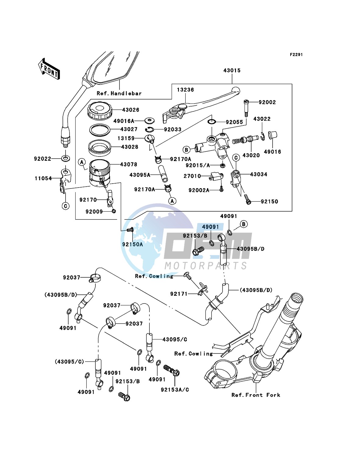 Front Master Cylinder