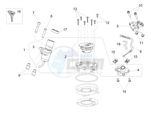 SHIVER 900 E4 ABS NAVI (NAFTA) drawing Locks