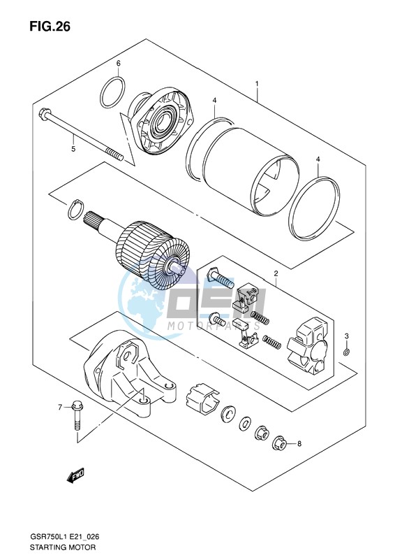 STARTING MOTOR