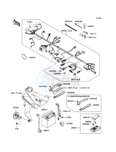 Z1000 ZR1000-A3H FR GB XX (EU ME A(FRICA) drawing Chassis Electrical Equipment