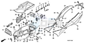 FES1509 Europe Direct - (ED / 2ED) drawing BODY COVER/LUGGAGE BOX