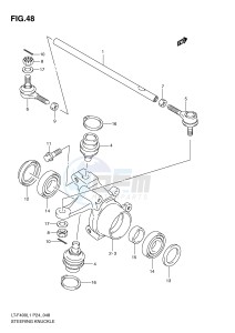 LT-F400 (P24) drawing STEERING KNUCKLE